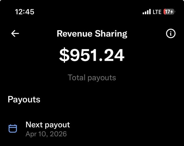 X earnings screenshot 2